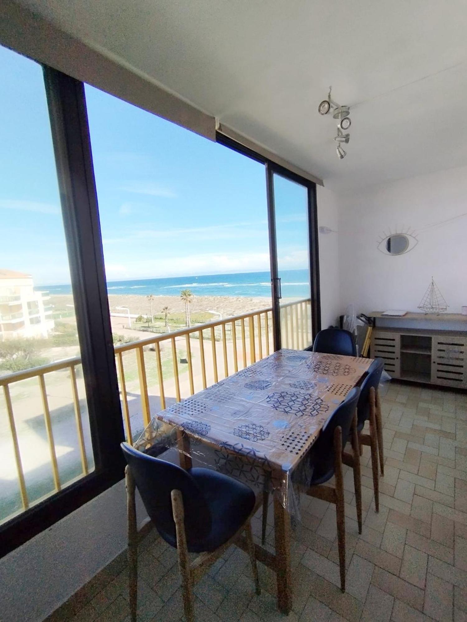 Appartement Vue Mer Le Barcares Bagian luar foto