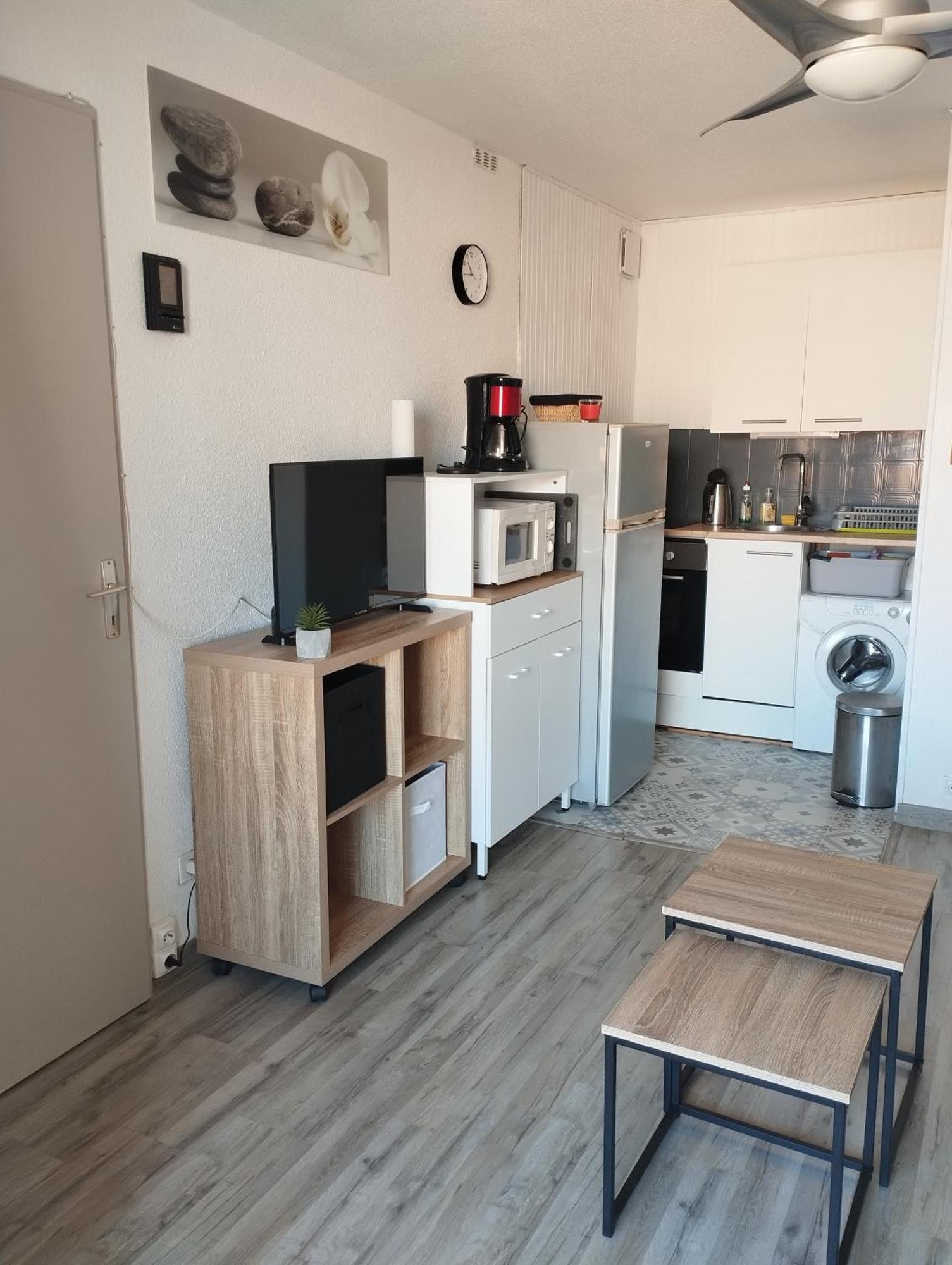 Appartement Vue Mer Le Barcares Bagian luar foto