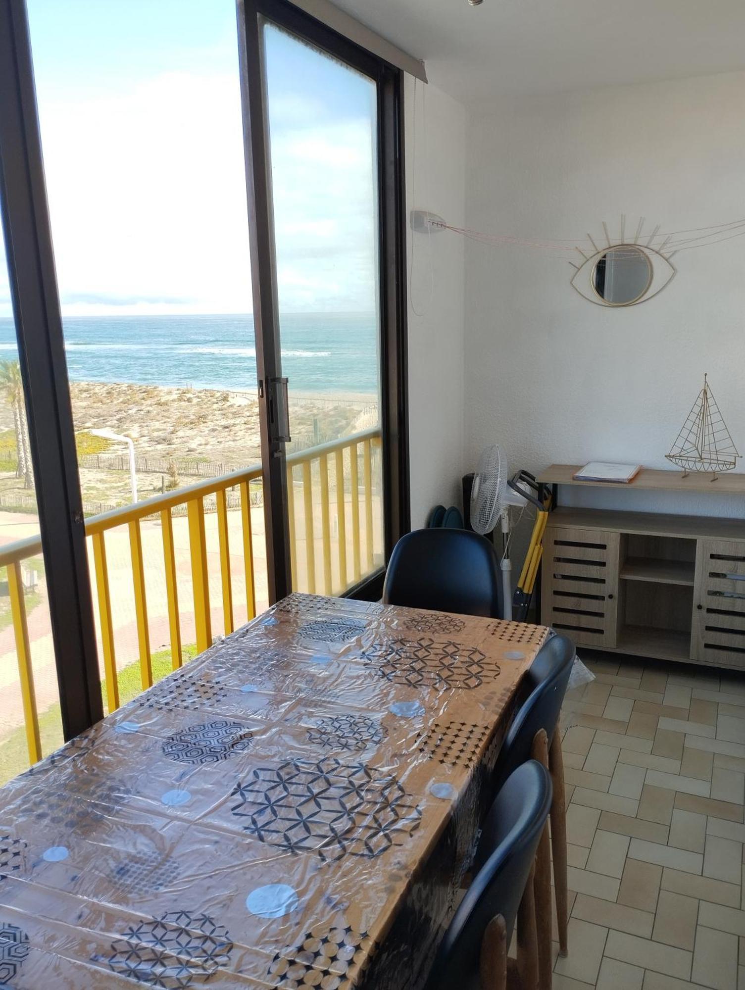 Appartement Vue Mer Le Barcares Bagian luar foto